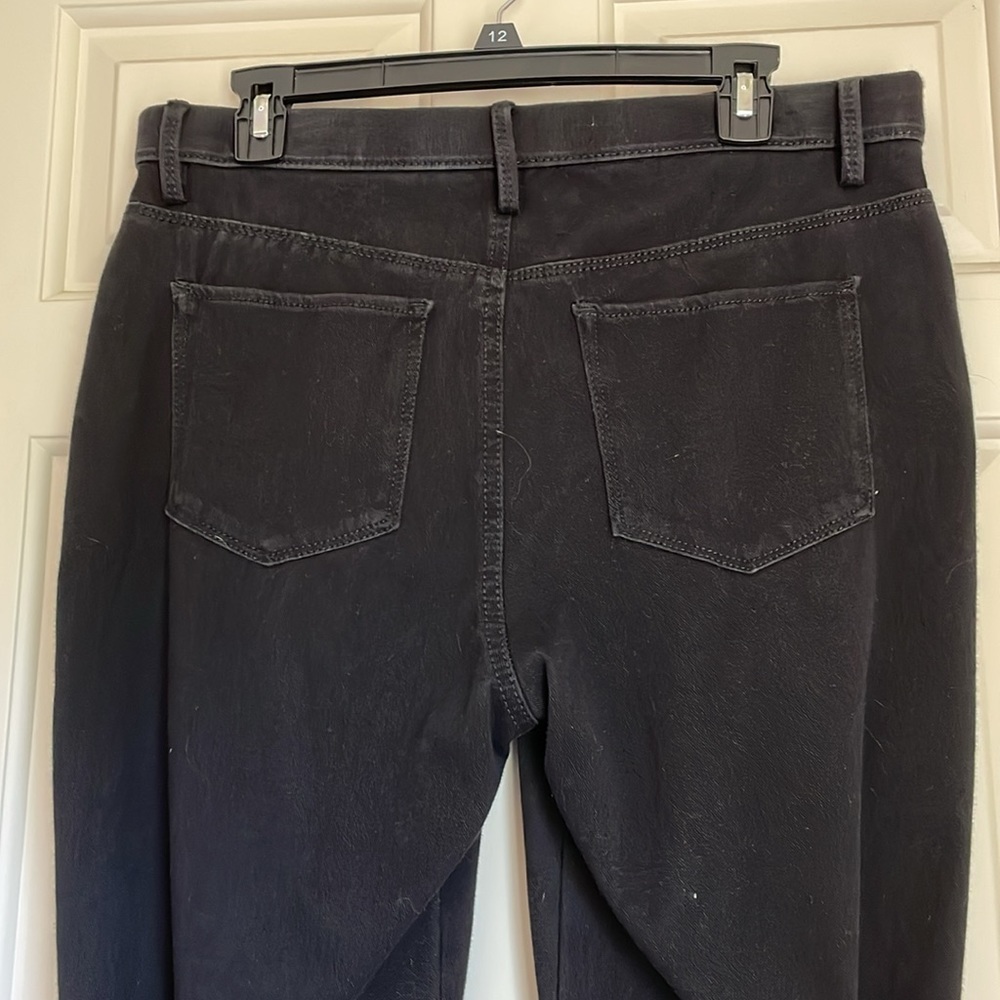 Black Bandolino Bella Leggings, size large - Picture 3 of 5